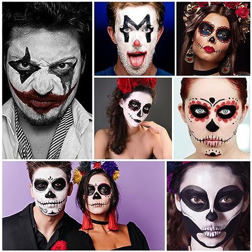 Face and Body Paint Palette - 3 Colors for Halloween & Theatrical Makeup