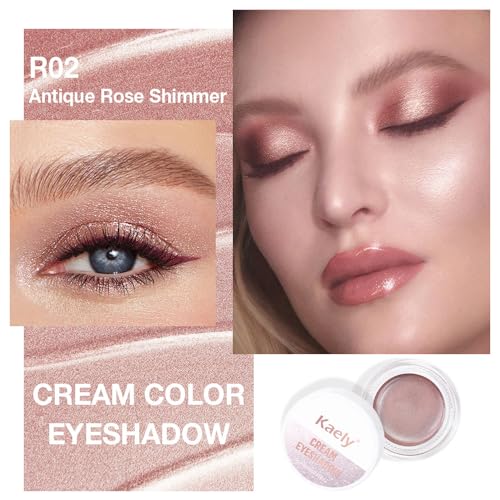Waterproof Single Cream Eyeshadow Palette - Antique Rose Shimmer - 0.17 oz - R02