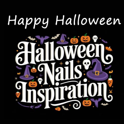 Self-Adhesive 5D Embossed Nail Stickers - White Skull Hand Bone Skeleton Halloween Decals - 2 Sheets