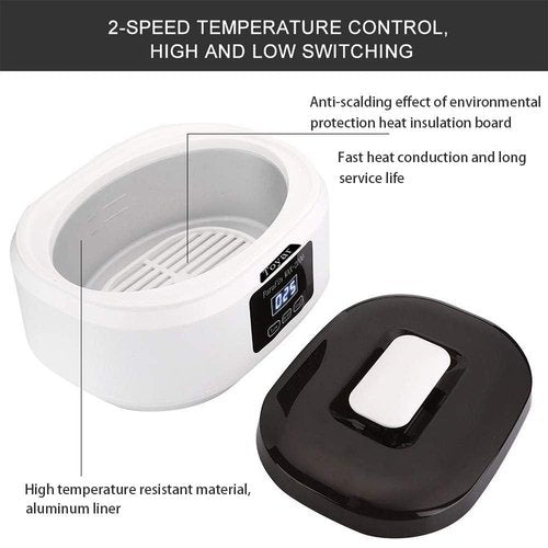 Paraffin Wax Machine for Hand and Feet，Touchscreen Paraffin Wax Warmer with 1.98lb Wax Moisturizing Paraffin Spa Wax Bath Kit, Large Capacity at Home for Smooth and Soft Skin