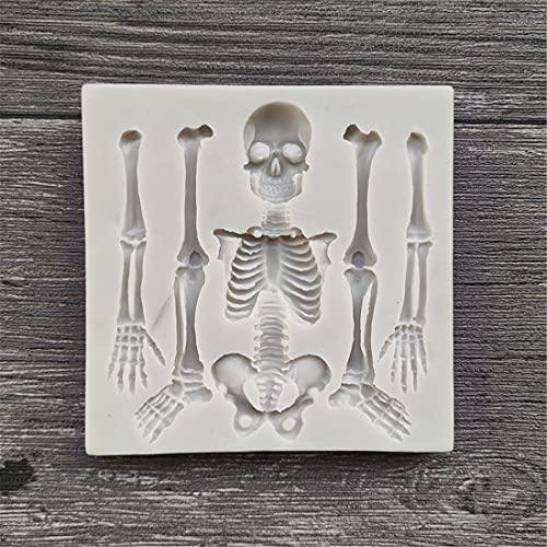 Skull Silicone Cake Mold for Halloween Baking and Cake Decorating