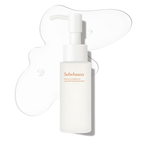 Sulwhasoo Gentle Cleansing Oil - Hydrating Korean Cleanser for All Skin Types | Removes Waterproof Makeup