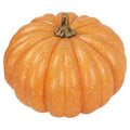 Artificial Foam Pumpkin Large 9.5 x 10.1 Inches - Rustic Fall Decor
