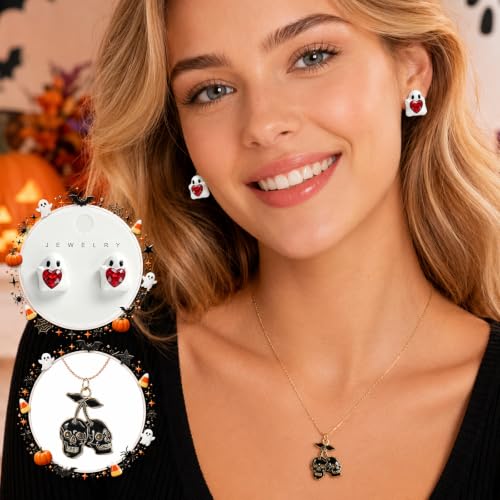 Halloween Boo Basket for Women 15 Pcs Spooky Gift Set - Purple Variation