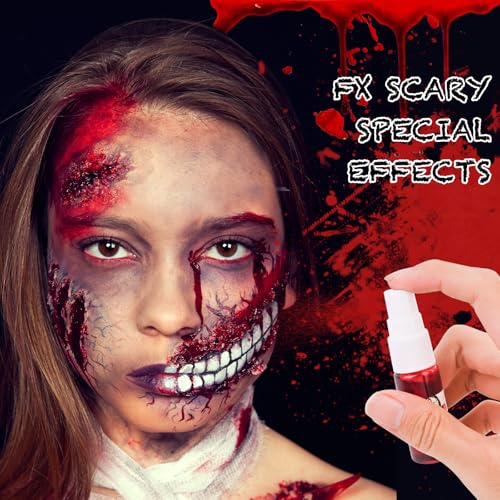 Fake Blood Spray for Halloween & Special Effects Makeup 15ml