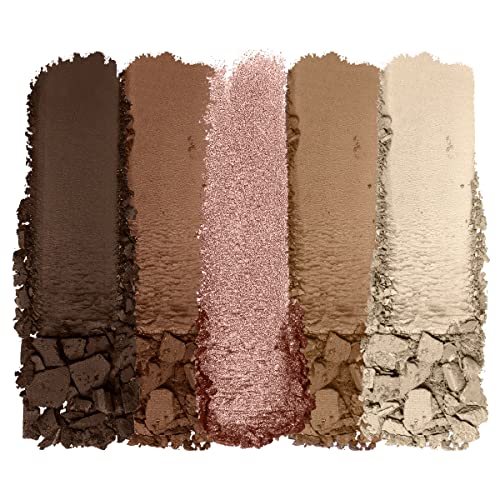 Wet n Wild Color Icon Eyeshadow Palette - Brown Walking On Eggshells, 5 Shades, Matte & Shimmer