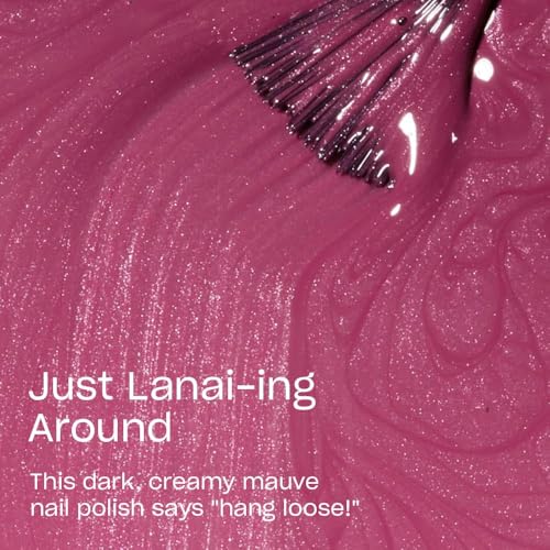 OPI Nail Lacquer Classic Nail Polish - Just Lanai-ing Around Dark Purple