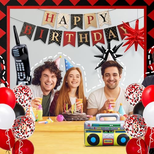 Inflatable Boom Box and Mobile Phone Party Decorations - Halloween Celebration Supplies