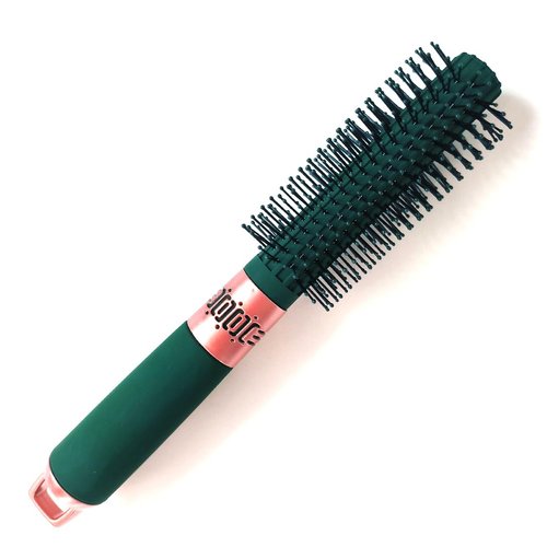 Skiennix Detangler Hair Brush - Anti-Static Blow Drying Brush with Nylon Bristles for All Hair Types | Green