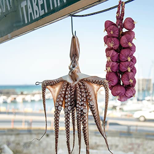 Purple Artificial Onion Strings 3 Pack - Realistic Fake Garlic Garland for Home Kitchen Party Decor