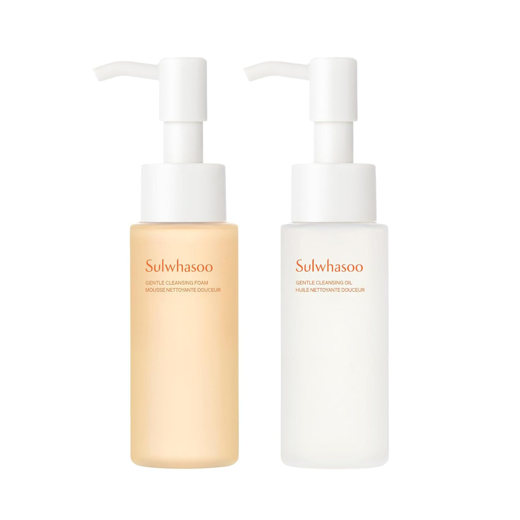 Sulwhasoo Gentle Cleansing Foam - Hydrating Gel-to-Foam Facial Cleanser with Korean Herbal Ingredients | Removes Makeup & Impurities