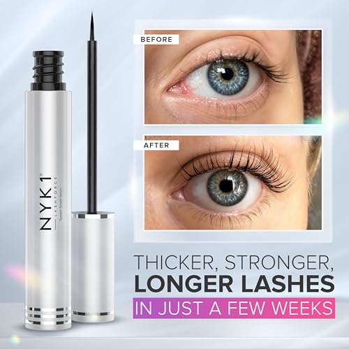 LashForce Eyelash Growth Serum - Concentrated 8ml for Fuller, Longer Lashes - Natural Lash Support