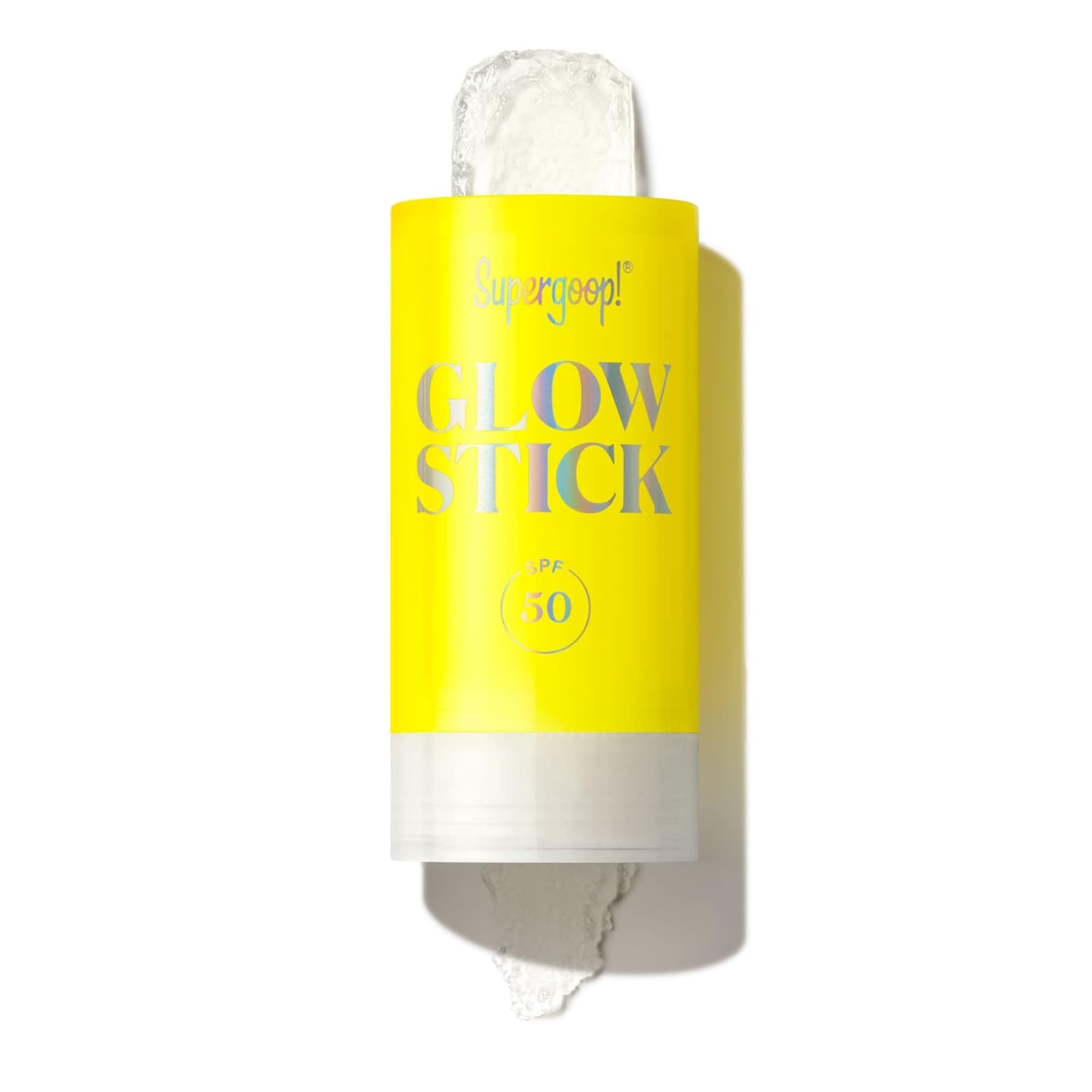 Supergoop! Glow Stick - SPF 50 PA++++ Dry Oil Sunscreen Stick for Face & Body | Brightens & Hydrates, Travel-Friendly 0.7 oz