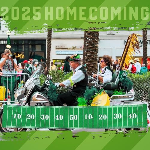 Football Homecoming Parade Float Decorations Kit - 12 Pcs, Includes Banners, Tassels & Wire Twists - Variation of THIS listing
