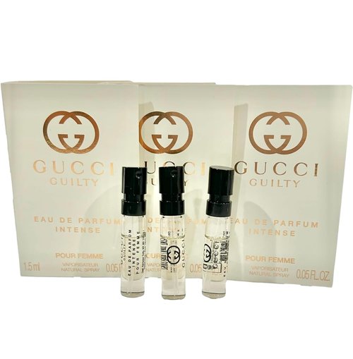 Gucci Guilty Intense Women's EDP Spray - 1.5 ml | Set of 3 Travel Size Perfumes