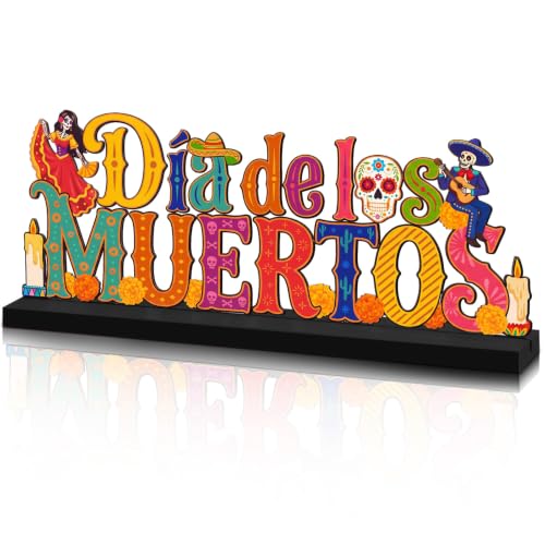 Day of the Dead Metal Sugar Skull Sign - Cultural Halloween Decor - Variation of THIS listing