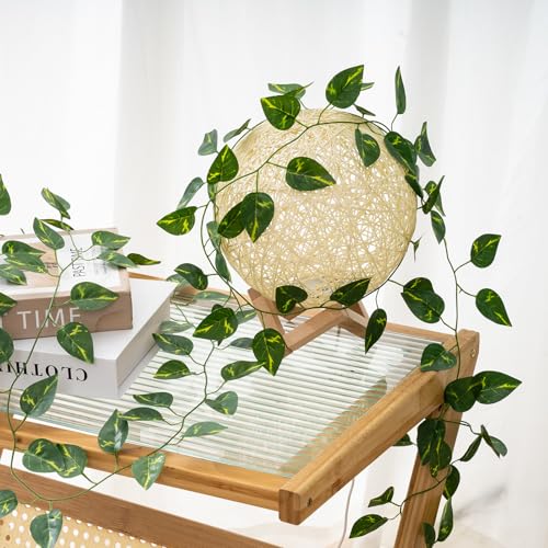 Green Artificial Ivy Vines - 36 Pack, 258 Ft Faux Greenery Garland for Home & Party Decor