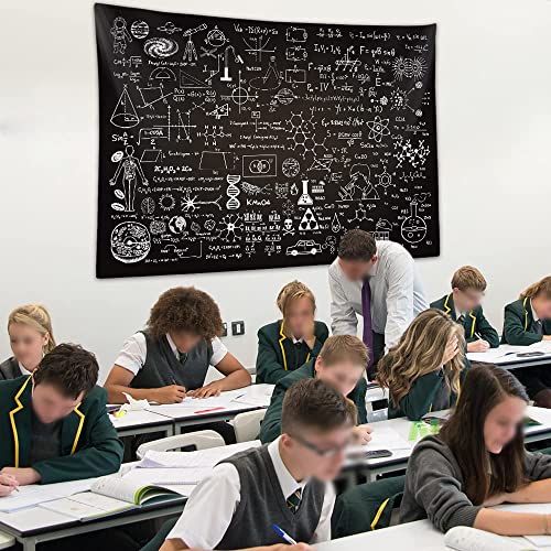 Science Themed Classroom Tapestry Wall Hanging, 90x70 Inches - Educational Poster Blanket - Variation of THIS listing