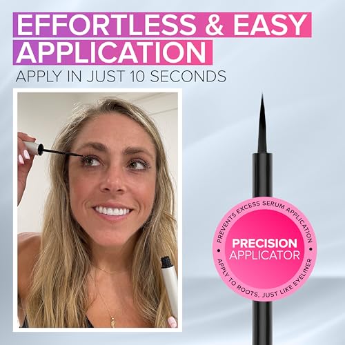 LashForce Eyelash Growth Serum - Concentrated 8ml for Fuller, Longer Lashes - Natural Lash Support