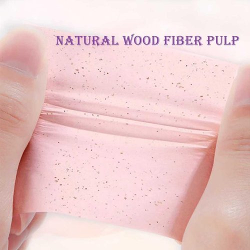 Anreign Face Oil Blotting Paper sheets- 8 pack 800 sheets Rose Natural Face Oil Blotting Paper rapidly absorb excess oils