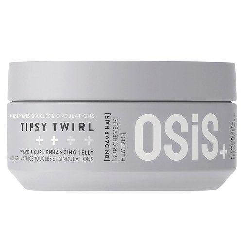 OSiS+ Tipsy Twirl Curl Cream - 10.1 Fl Oz Medium Hold Curl Enhancer for Defined Waves & Humidity Protection