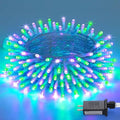Halloween String Lights 200 LED Purple & Green Indoor Outdoor Plug-In