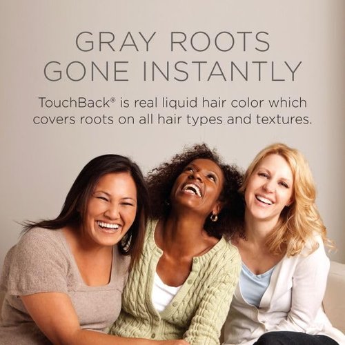 TouchBack Pro Root Touch Up Marker - Real Hair Color Applicator in Medium Brown