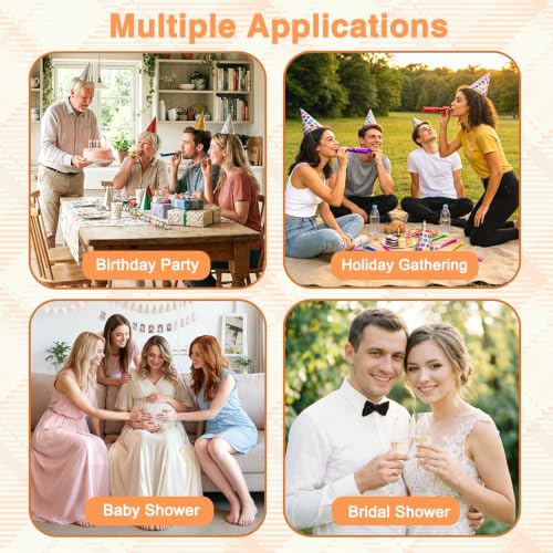 Fall Party Halloween Pumpkins Leaves Scratch Off Cards - Beige219 - 50 Pack