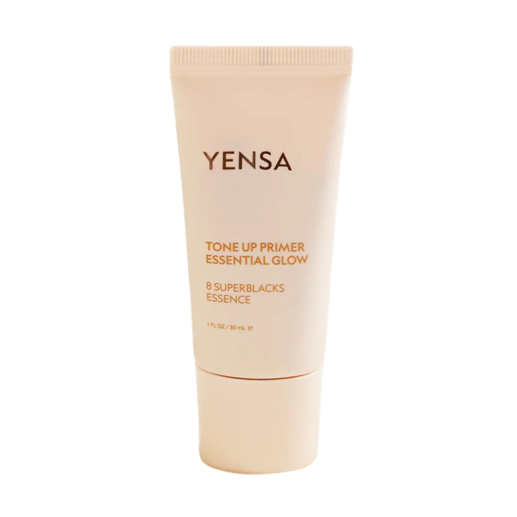 YENSA Tone Up Essential Glow Primer for Face - Brightening & Blurring Makeup Primer - Makeup Base Infused with Superfood Ingredients - Minimizes Appearance of Pores - Satin-Sheen Finish (1 Fl oz)