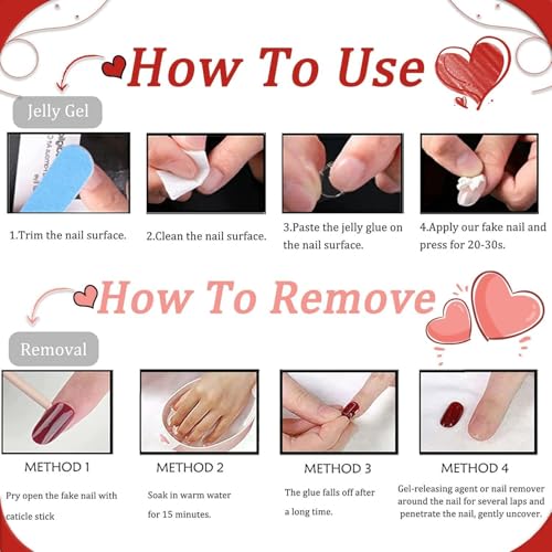 Long Stiletto Black Cat Eye Press On Nails with Glitter Design - Style-20, 24 Pcs