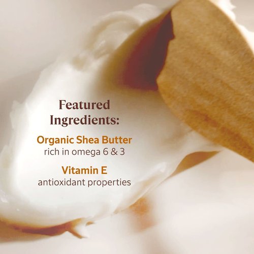 L’Occitane Organic Pure Shea Butter Balm - Multi-Use Moisturizer with Vitamin E for Dry Skin, Hair & Lips