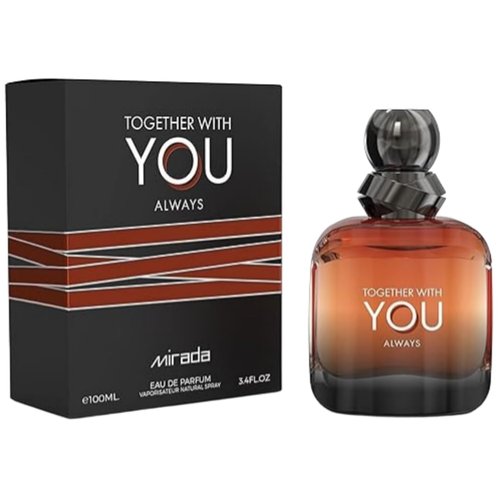 MIRADA Men's Eau de Parfum - 3.4 FL. Oz | Invigorating Fragrance with Pink Pepper, Toffee & Vanilla