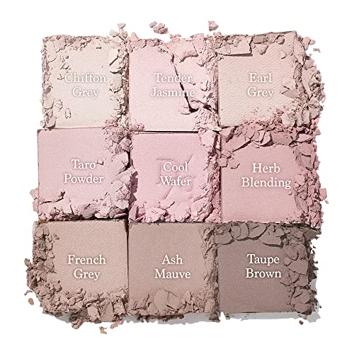 Dasique Shadow Palette #13 Cool Blending - 9 Matte Eye Shadow Colors for Natural & Creative Looks