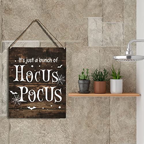 Halloween Hocus Pocus Wooden Sign - Yard & Wall Decor for Home & Cafe