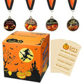 Halloween Pumpkin Carving Contest Kit - Ballot Box, Medals & Voting Cards