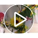Artificial Sunflower Garland with Green Leaves 1.95m for Wedding Party & Christmas Decor - Variation of A-Sunflower-1.95m