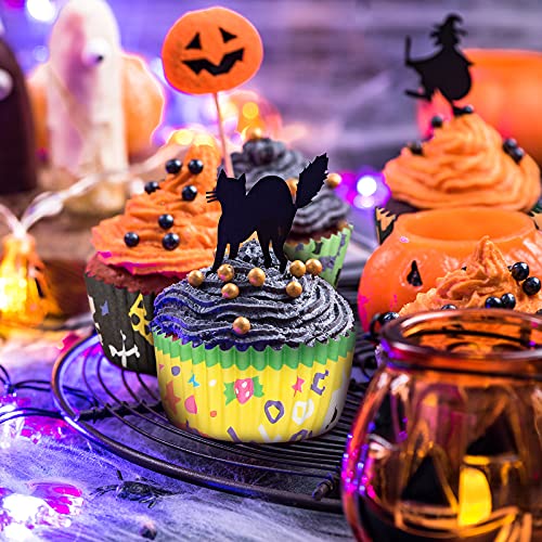 Halloween Cupcake Liners Set - 600 Count Classic Style Party Supplies