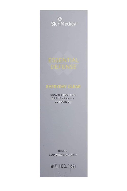 SkinMedica Essential Defense Mineral Shield SPF Sunscreen - Lightweight Facial Protection for Oily/Combination Skin, 1.85 Oz
