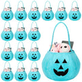 Halloween Teal Pumpkin Buckets for Trick or Treat - Sunnymove 16