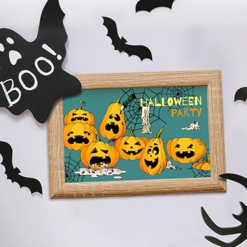 Halloween Words Clear Stamp Set for Card Making and Scrapbooking - Nk-051