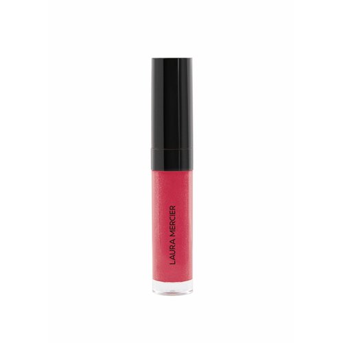 Laura Mercier Lip Glacé Balm Gloss, High-Shine Finish, 24HR Moisture, Improves Hydration, Smooth and Even Application, Infused with Jojoba Oil, 190 Rose Syrup