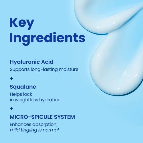 Regine Switzerland Hyaluronic Squalane Microshot Cream - Deep Hydrating Face Moisturizer for Radiant Skin - 1.75 fl. oz (50ml)