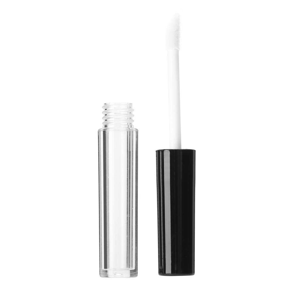 Yosoo123 50 pcs 1.3ml Lipstick Tube, Empty Transparent Clear Lip Gloss Tube DIY Small Lipstick Tube Cosmetic Container Empty Lip Gloss Bottle