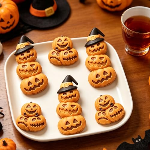 Halloween Pumpkin Silicone Mold for Chocolates Candies & Decorations