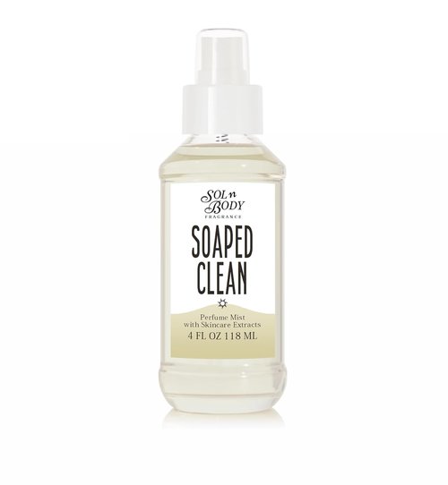 Solnbody Soap Clean Body & Hair Cologne Mist - Fresh Scent of Pure Soap, Cool Water & Clean Cotton
