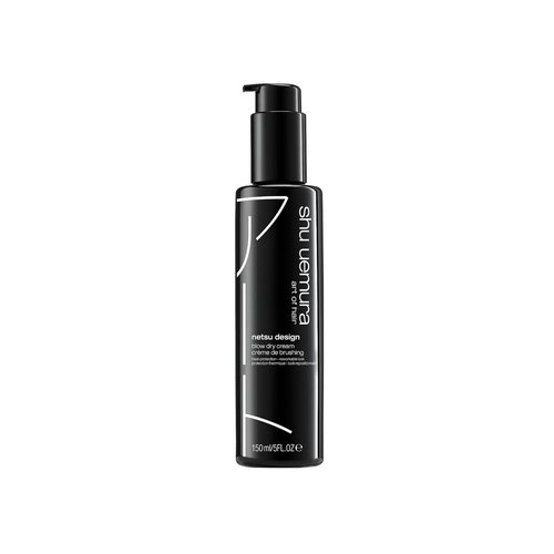 Shu Uemura Art of Hair Netsu Design Blow Dry Cream - Volume & Smoothness | Medium Hold, 5 Fl Oz