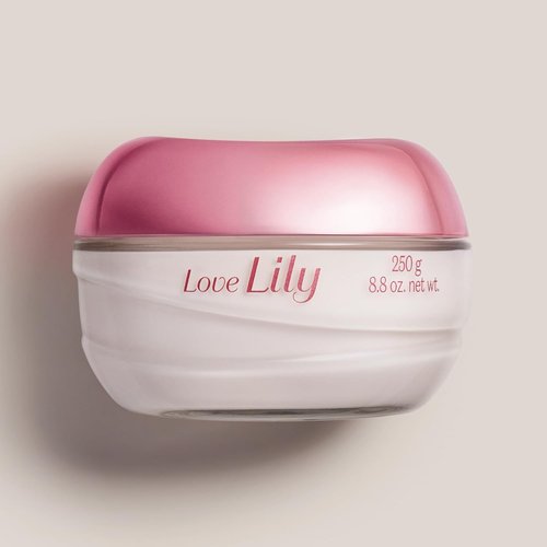 O Boticário Love Lily Body Cream - 24-Hour Hydration & Fragrance for Dry Skin | 8.8 Ounce