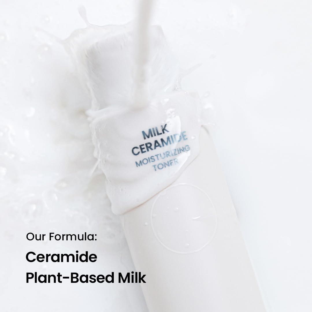 Beplain Milk Ceramide Moisturizing Toner - Hydrating Facial Toner for Glowy Skin | Sensitive Skin Friendly | 5.07 fl oz (150ml)
