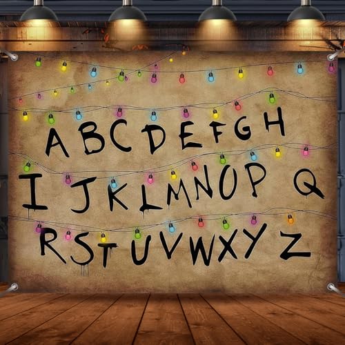 Happy Birthday Backdrop for Kids Party Black 2.0 - Kids Celebration Decoration