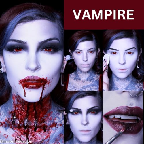 Vampire Character Makeup Kit - Professional Special FX Costume & Stage Makeup